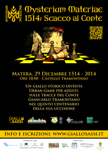 2014.12.29 - Locandina Mysterium Materiae - 1514 - Scacco al Conte