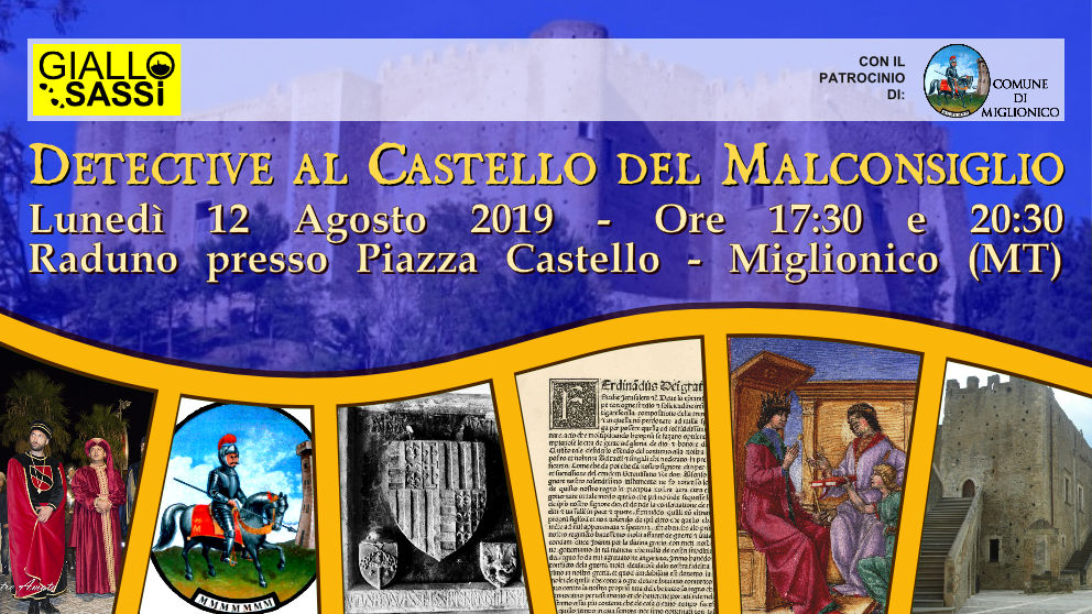 Cover Detective al Castello del Malconsiglio del 12 Agosto 2019